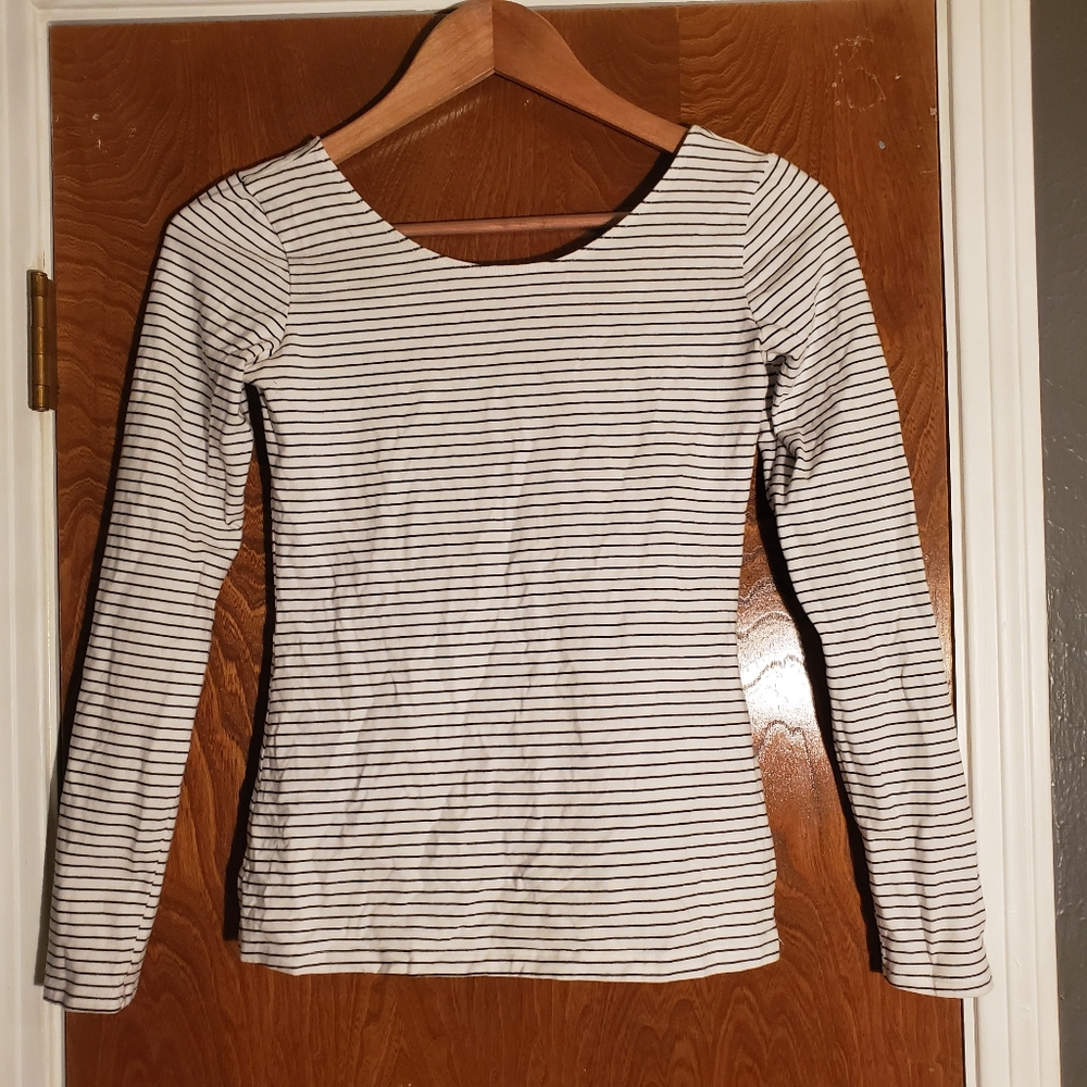 A beautiful soft white long sleeve sweater
